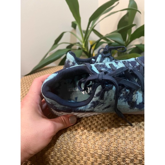 Stylish Athletic Shoes in Blue Tie-Dye - Picture 6 of 10